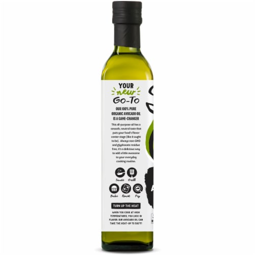 Chosen Foods 100% Pure Organic Avocado Oil Perspective: back