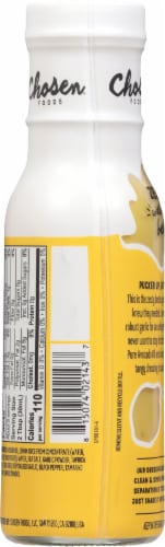 Chosen® Foods Lemon Garlic Dressing Perspective: back