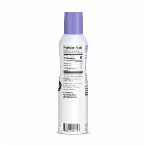 Chosen® Foods Garlic Infused Avocado Oil Spray Perspective: back