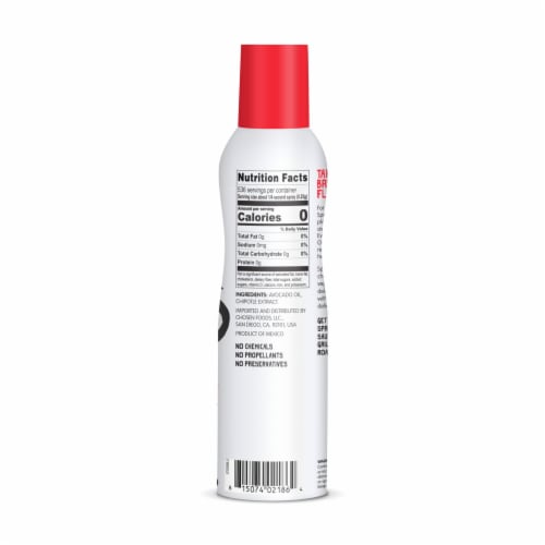 Chosen® Foods Chipotle Infused Avocado Oil Spray Perspective: back