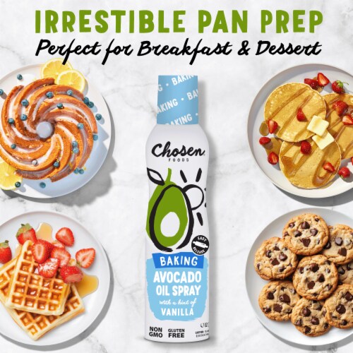 Chosen Foods Avocado Oil Baking Spray Perspective: back