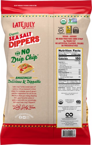 Late July White Corn Thins & Cantina Dippers Perspective: back