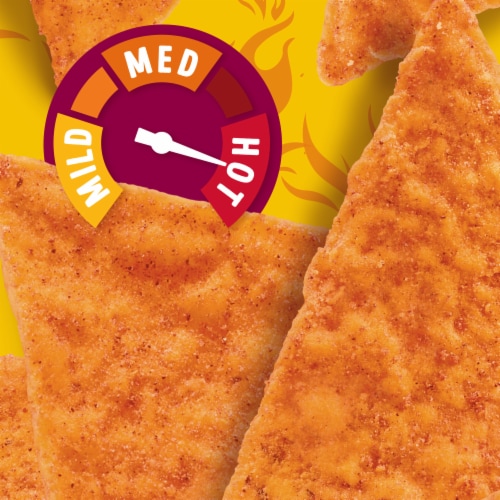 Late July Snacks Scorchin' Sauce Corn Tortilla Chips Perspective: back