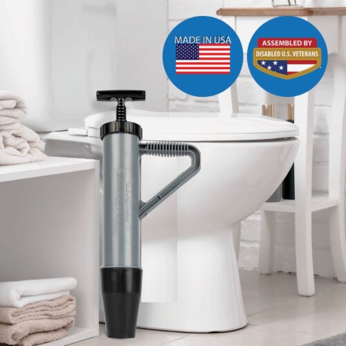 Johnny Jolter Pro Power 3 In. Dia. Toilet Plunger JJ-304 Perspective: back