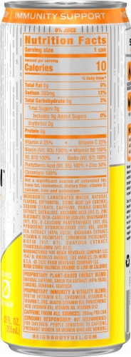 REIGN Storm, Valencia Orange, Fitness & Wellness Energy Drink, 12 Fl Oz Perspective: back