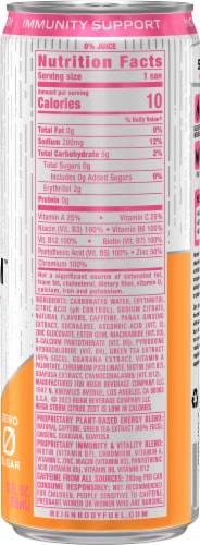 REIGN Storm, Citrus Zest, Fitness & Wellness Energy Drink, 12 Fl Oz Perspective: back