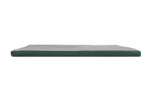 FurHaven Kennel Pad Pet Bed - Green Perspective: back