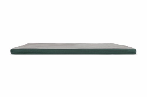 FurHaven Kennel Pad Pet Bed - Green Perspective: back