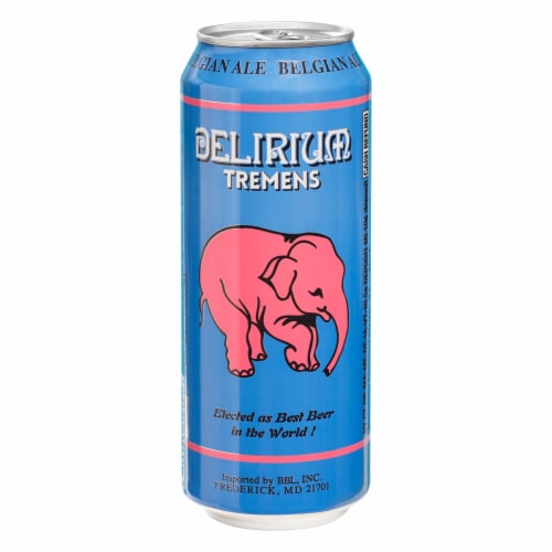 Delirium Tremens Belgian Ale Perspective: back