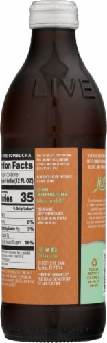 Live Soda Rootbeer with Probiotics Perspective: back