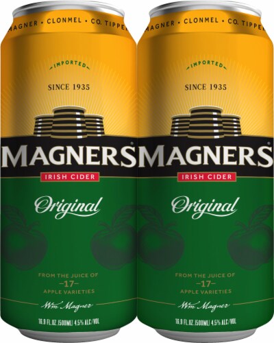 Magners Original Irish Cider Perspective: back