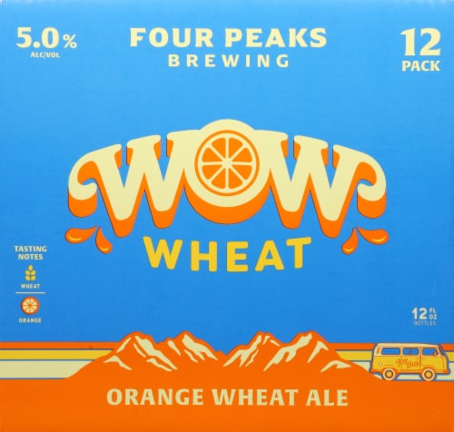 Four Peaks Brewing White Ale Belgian-Style Witbeir Perspective: back