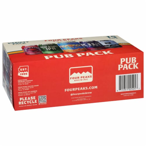 Four Peaks Brewing Co. Variety Pub Pack Perspective: back
