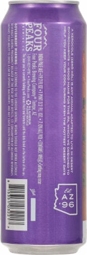 Four Peaks Brewing Xerocole Tropical IPA Beer Single Can Perspective: back