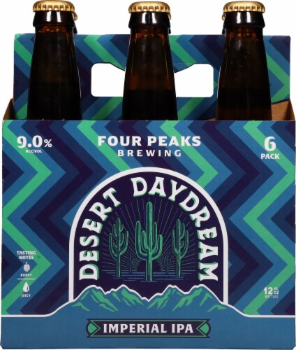 Four Peaks Brewing Desert Daydream Imperial IPA Craft Beer, 6 bottles ...