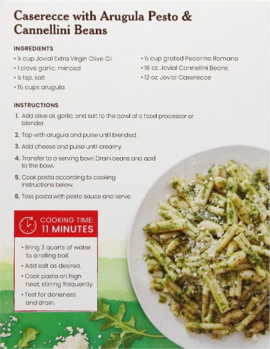Jovial® Brown Rice Pasta Organic Gluten Free Perspective: back