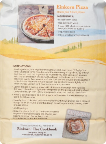 Jovial Einkorn Organic Flour Perspective: back