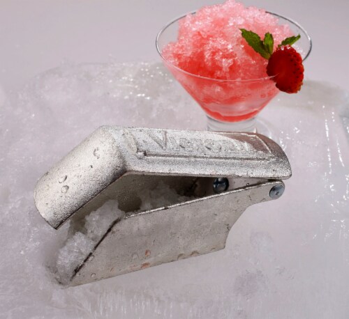 Victoria Cast Iron Ice Shaver Perspective: back