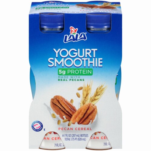 LaLa Pecan Cereal Yogurt Smoothies Perspective: back