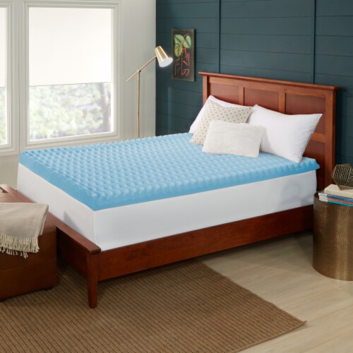 Dream Serenity EcoWave 4 Memory Foam Mattress Topper Twin XL Perspective: back