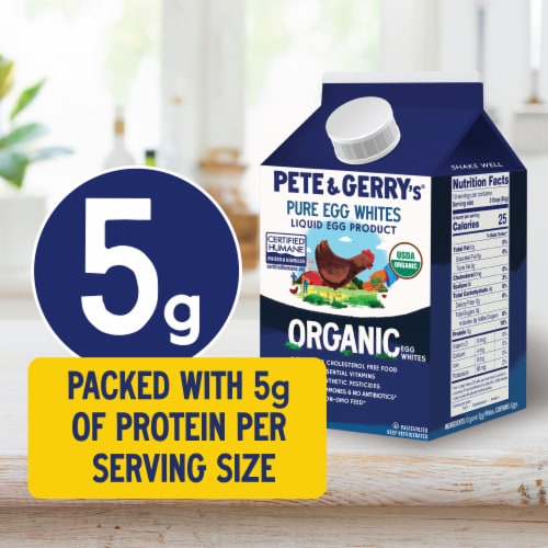 Pete and Gerry's® Pure Liquid Egg Whites Perspective: back