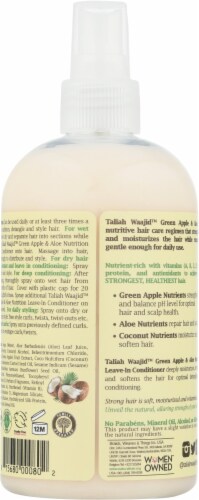 Taliah Waajid™ Green Apple & Aloe with Coconut Nutrition Leave-In Conditioner Perspective: back