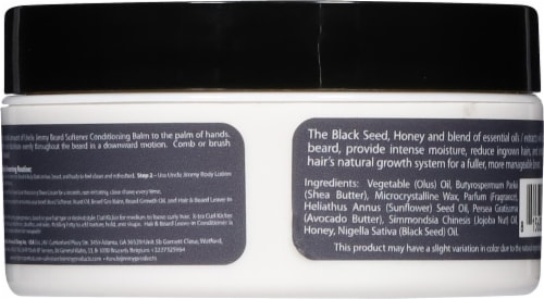 Uncle Jimmy Beard Softener Conditioning Balm Perspective: back