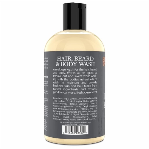 Uncle Jimmy Hair Beard Wash Perspective: back