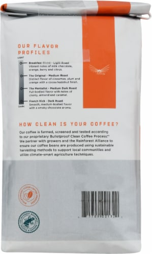 Bulletproof™ The Mentalist™ Medium Dark Roast Whole Bean Coffee Perspective: back