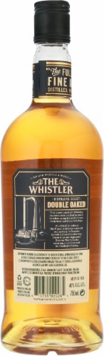 The Whistler Double Oaked Irish Whiskey Perspective: back