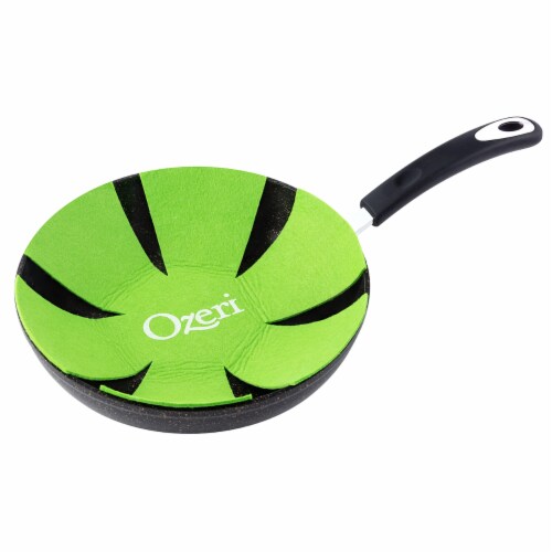 12 Stone Earth Fry Pan by Ozeri, with a 100% APEO & PFOA-Free Nonstick Coating from Germany Perspective: back
