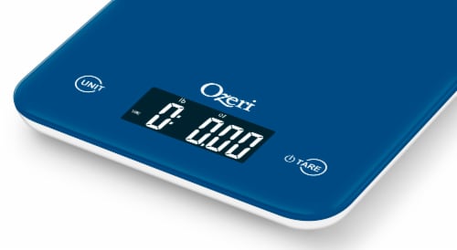 Ozeri Touch III 22 lbs (10 kg) Digital Kitchen Scale with Calorie Counter,  in Tempered Glass, 1 - Kroger