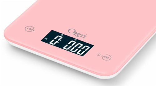 Ozeri Pro Digital Kitchen Food Scale 1G to 12 lbs Capacity, White