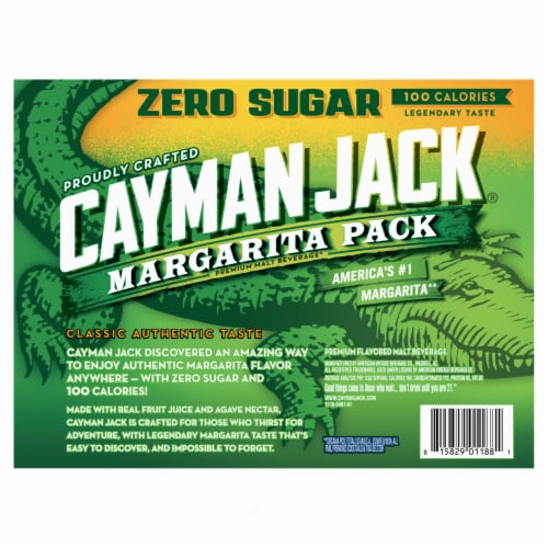 Cayman Jack® Zero Sugar Variety Perspective: back