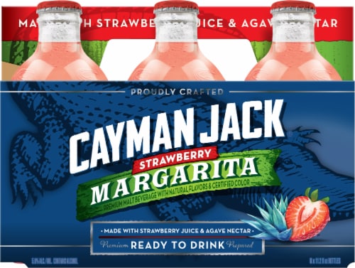 Cayman Jack® Strawberry Margarita Perspective: back