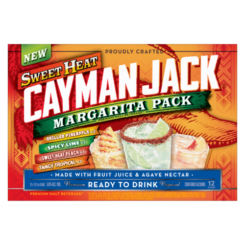 Cayman Jack® Sweet Heat Margarita Variety Pack Perspective: back