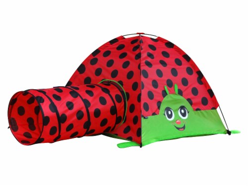 GigaTent Lily the Lad Bug Play Tent Perspective: back