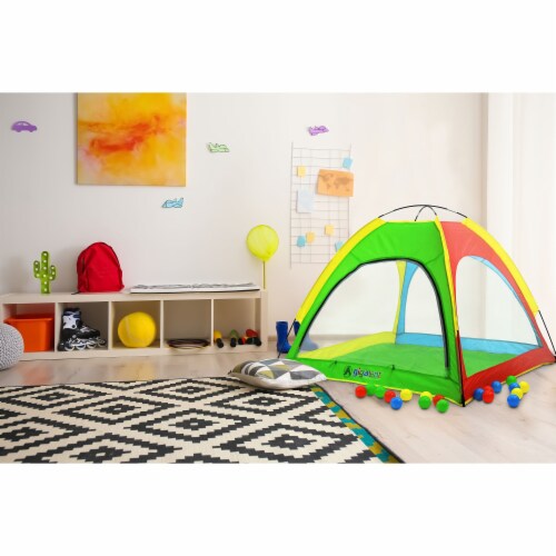 GigaTent Children's Play Tent with Balls Perspective: back