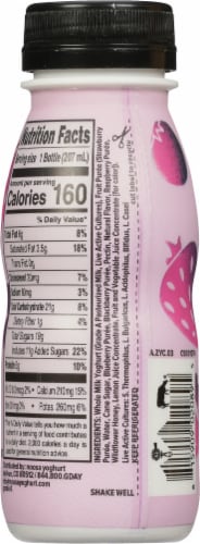 Noosa Mixed Berry Yogurt Fruit Smoothie Perspective: back