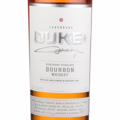 Duke Straight Bourbon Perspective: back