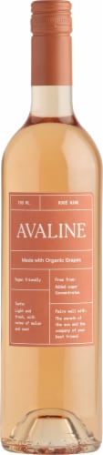 Avaline Rosé Wine Perspective: back