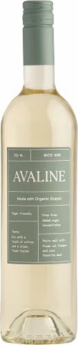 Avaline Organic Spanish White Wine Perspective: back