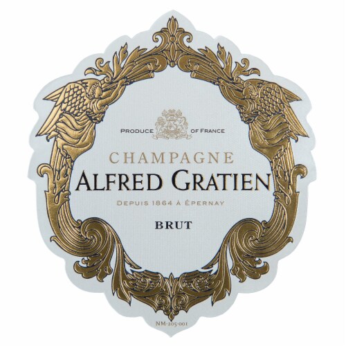 Alfred Gratien Brut Champagne France Sparkling Wine Perspective: back
