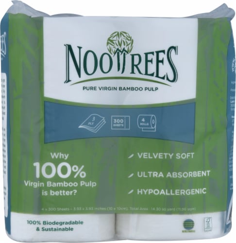 NooTrees Bamboo Bath Tissue Perspective: back