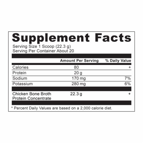 Ancient Nutrition Protein Pure Bone Broth Perspective: back