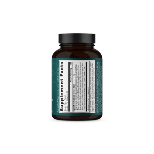 Ancient Nutrition Organic Multi Mushroom Whole Food Dietary Supplement Perspective: back