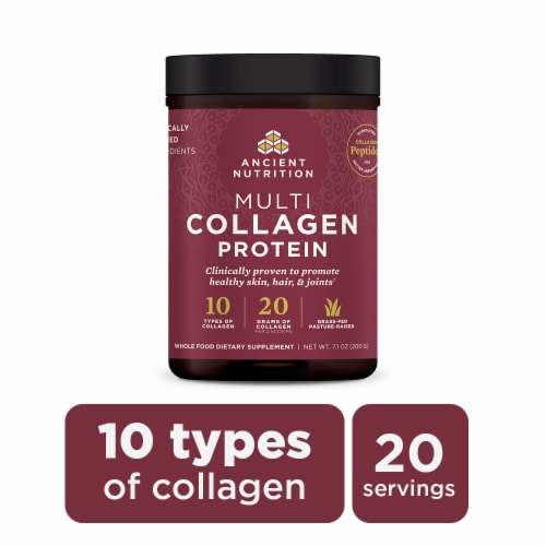 Ancient Nutrition Multi Collagen Protein Dietary Supplement Perspective: back