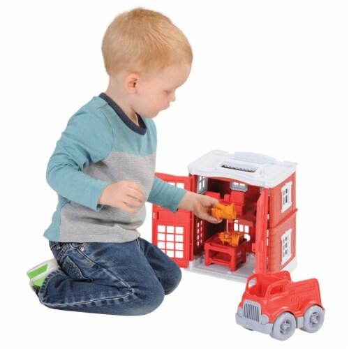 Green toys fire station online
