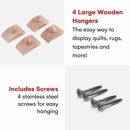 Large hangers online for blankets
