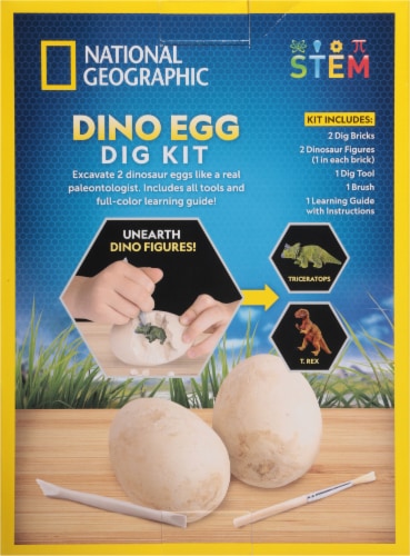 National Geographic™ Dino Egg Dig Kit Perspective: back